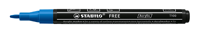 STABILO FREE T100 dark blue 
