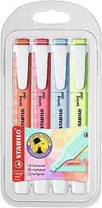 STABILO Swing Cool - Resaltador en tono pastel, estuche de 18 unidades,  color variados: 8 colores neón y 10 colores pastel