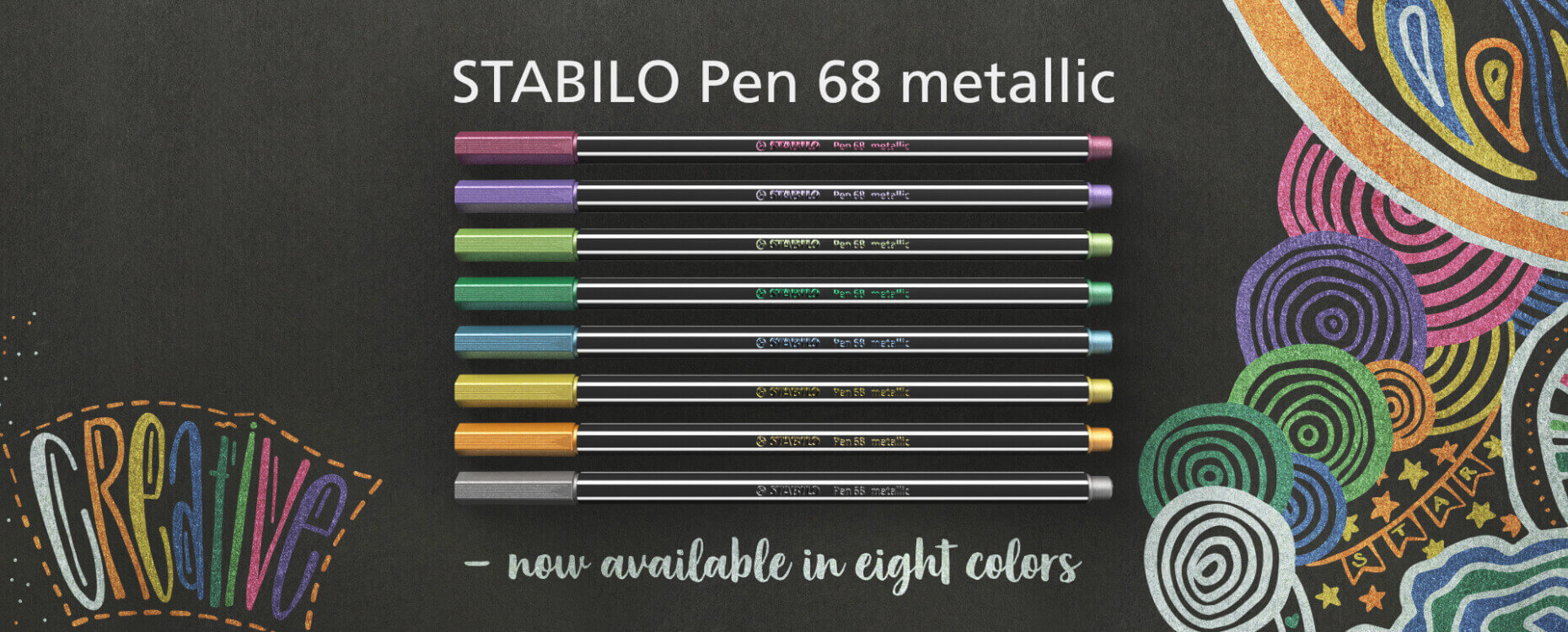 Pennarelli STABILO Pen 68 metallic - www.stabilo.it