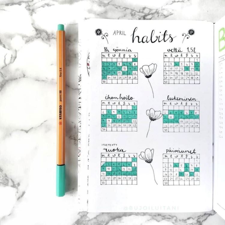 ポイント88 バレットジャーナル イメージ画像