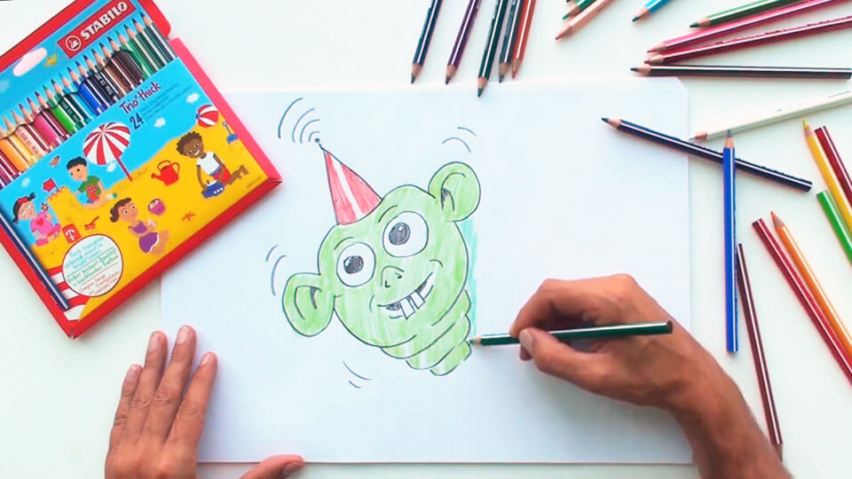 How To Draw An Alien Www Stabilo Kr
