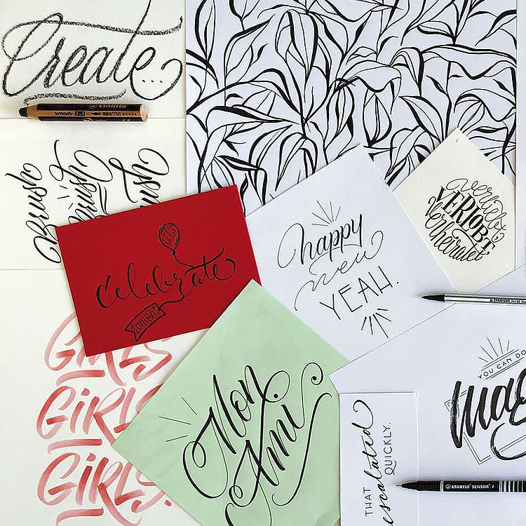  STABILO Hand- & Brush-Lettering Guide Inspiration 2