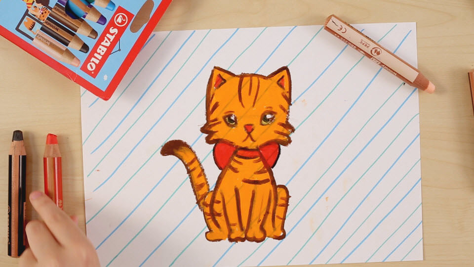 kedi nasil cizilir www stabilo com tr